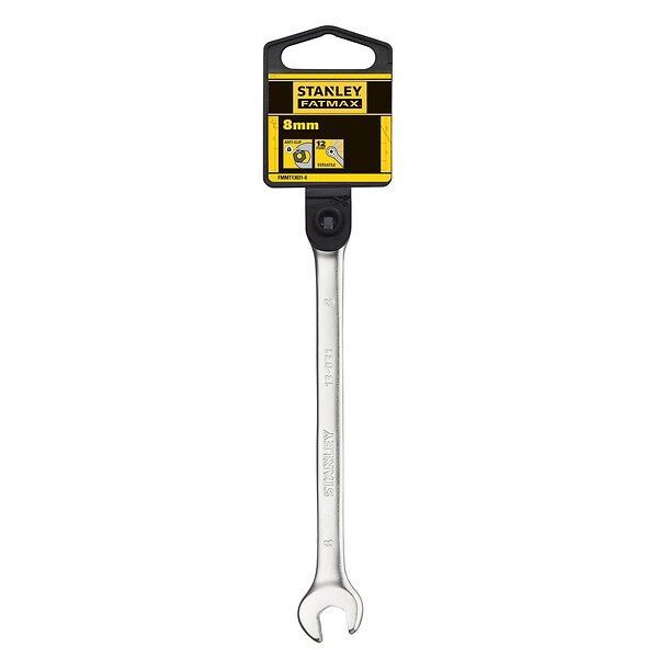 FATMAX - Clé mixte 8mm - Anti-dérapant - 12 pans - large