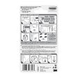 3M - Languettes de fixation tableaux plastique Noir lot 8 pièces - vignette
