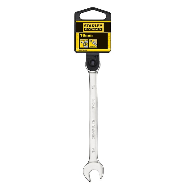 FATMAX - Clé mixte 18mm - Acier chrome vanadium - Antidérapant - large