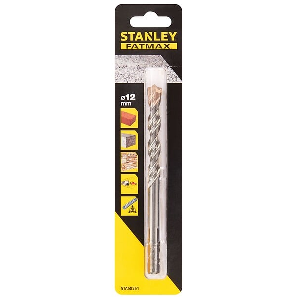 STANLEY - Foret à béton SDS-Plus 12x150mm - Carbure - 150mm - large