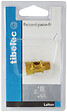 TIBELEC - Raccord passe-fil laiton - Hauteur 20mm - vignette