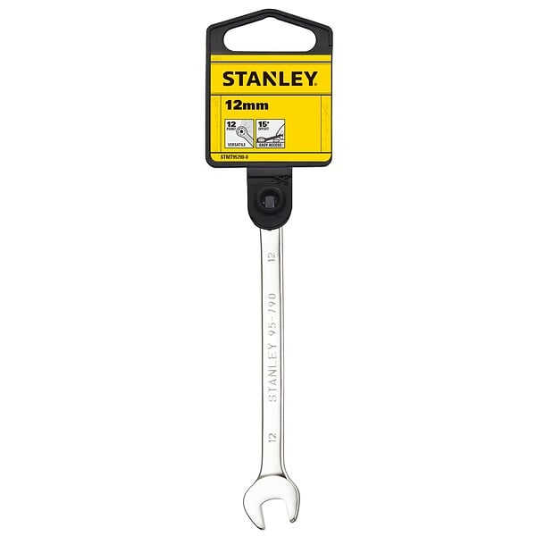 STANLEY - Clé mixte - Acier forgé - 12mm - large