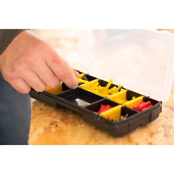 STANLEY - Organiseur polypropylène Classic 10 compartiments - large
