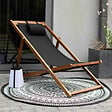 OVIALA - Tapis rond polypropylène noir 160cm - Mandala - vignette