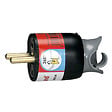LEGRAND - Fiche mâle 2P+T 16A plastique - Noir - orientation 360° - vignette