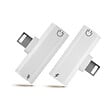 APM - Adaptateur smartphone lightning male - jack 3,5 - lightning femelle - vignette