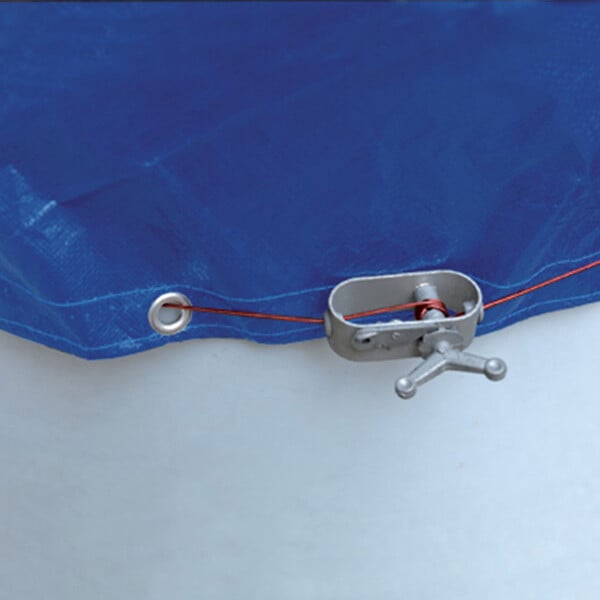 RIBITECH - bâche de protection pour piscines rondes 520cm bleue - prbp140r52 - large