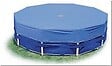 RIBITECH - bâche de protection pour piscines rondes 520cm bleue - prbp140r52 - vignette