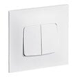 LEGRAND - Double interrupteur ou va-et-vient Neptune 10A - blanc - vignette