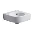 GEBERIT - Lave-mains d'angle Renova Compact Geberit - 155x395x450mm - Mural - Blanc - vignette