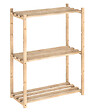 ASTIGARRAGA KIT LINE - Etagères Natura avec 3 tablettes - Bois - 92.2x30x65cm - vignette