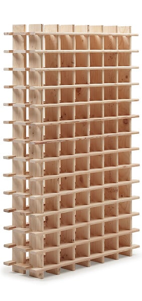 ASTIGARRAGA KIT LINE - Casier à bouteilles modulable - Pin maritime - 150x75x22cm - large