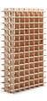 ASTIGARRAGA KIT LINE - Casier à bouteilles modulable - Pin maritime - 150x75x22cm - vignette