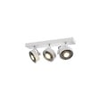 SLV - Applique et plafonnier KALU 3 lampes -  QPAR111 - 225W - Rond - Blanc mat - vignette