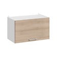 CUISINEANDCIE - Cuisineandcie - Meuble haut de cuisine Eco Chene Naturel 1 porte relevable L 60 cm - vignette