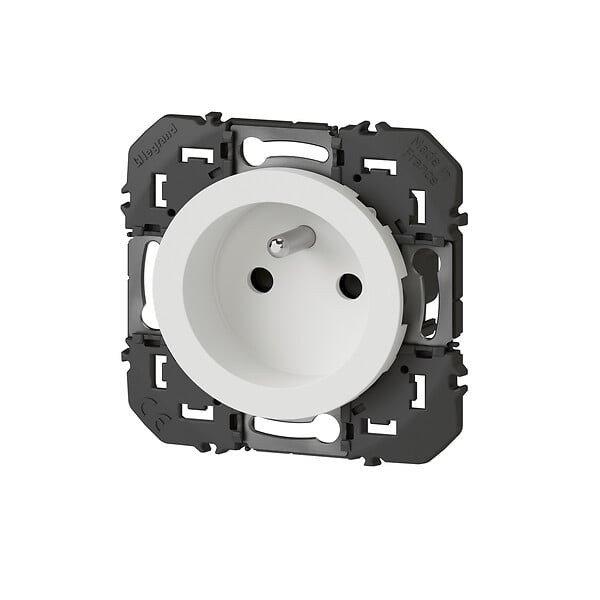 LEGRAND - Prise de courant 2P+T Dooxie - Blanc - 16A - large