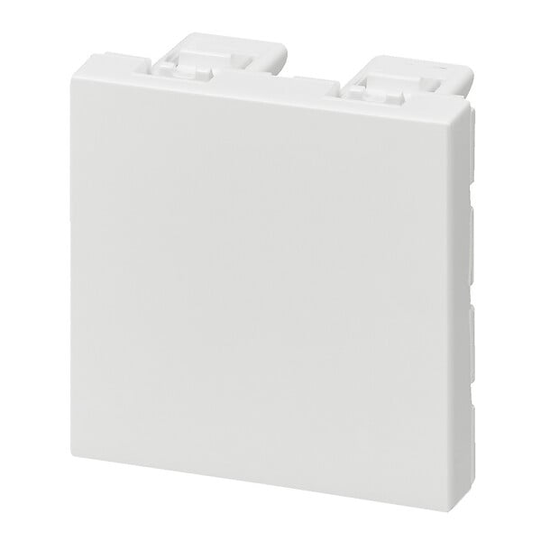 LEGRAND - Obturateur mural Mosaic blanc - 2 modules - large