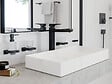 HANSGROHE - Hansgrohe Metropol Mitigeur de lavabo 260 poignée manette, bonde Push-Open, Noir mat (32512670) - vignette