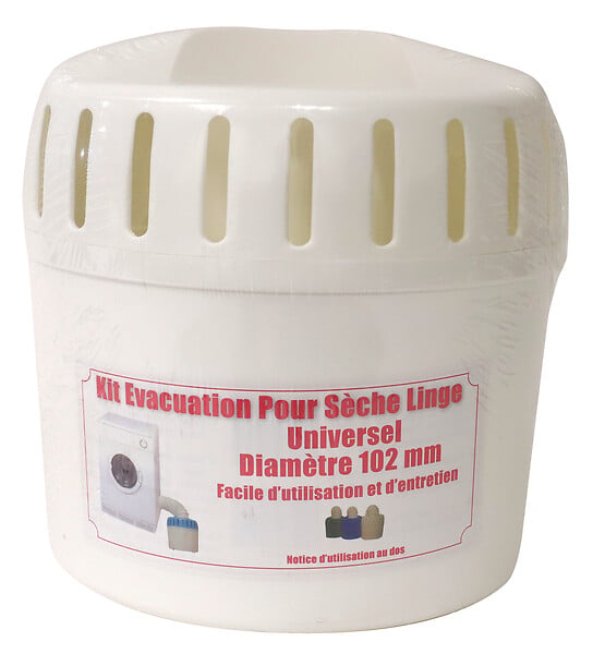 AUTOGYRE - kit universel pour sèche-linge diam102mm - large