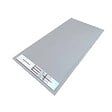 STANO - Receveur de douche 90 x 140 cm extra plat gris LUCIA en SoliCast® surface ardoisée - vignette