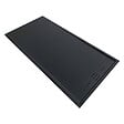 STANO - Receveur de douche 80 x 140 cm extra plat noir SALVI en SoliCast® surface ardoisée - vignette