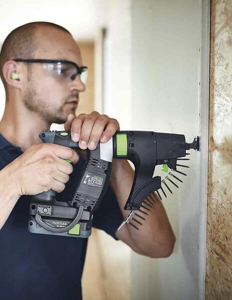 FESTOOL - Visseuse pour plaquiste FESTOOL DURADRIVE DWC 18-4500-Basic (Machine seule Systainer SYS3 M 187) - large
