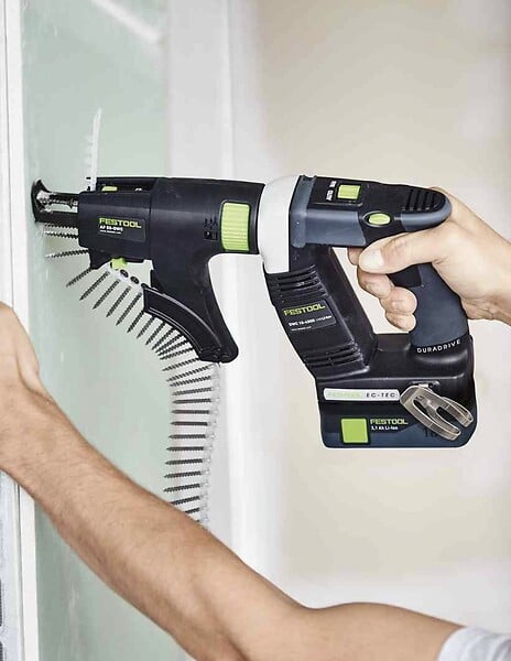 FESTOOL - Visseuse pour plaquiste FESTOOL DURADRIVE DWC 18-4500-Basic (Machine seule Systainer SYS3 M 187) - large
