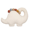 ATMOSPHERA - Coussin décoratif Dinosaure en Coton avec Pompons 40 x 30 cm - vignette