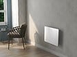 KALIA - Radiateur électrique céramique GLASS blanc 1000W - vignette