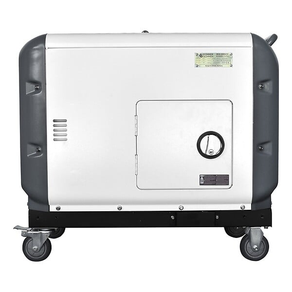 KONNER SOHNEN - Könner & Söhnen Groupe Electrogène diesel 7500W ultra silencieux 230/400V KS 9300DE-1/3 ATSR - large