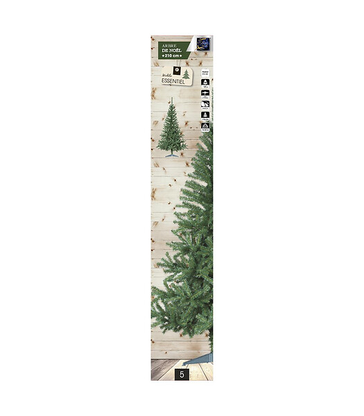 FEERIC LIGHTS & CHRISTMAS - Sapin de Noël artificiel Vert H 210 cm - large