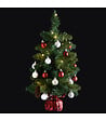 FEERIC LIGHTS & CHRISTMAS - Arbre de Noël lumineux Sapin artificiel avec décoration et guirlande lumineuse H 50 cm - vignette