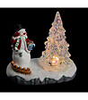 FEERIC LIGHTS & CHRISTMAS - Accessoire pour Village de Noël Santon et Sapin lumineux à variation de couleur - vignette