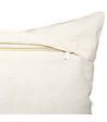 ATMOSPHERA - Coussin déhoussable en Coton Ivoire & Franges macramé 30 x 50 cm - vignette