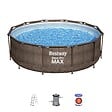 BESTWAY - Piscine hors sol ronde Steel Pro Max 366X100cm, FAC,Ech - vignette