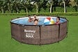 BESTWAY - Piscine hors sol ronde Steel Pro Max 366X100cm, FAC,Ech - vignette