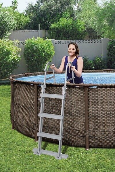 BESTWAY - Piscine hors sol ronde Steel Pro Max 366X100cm, FAC,Ech - large