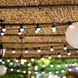 LUMISKY - Guirlande solaire PARTY MILKY 10 globes 5.7M - vignette