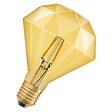 OSRAM - Ampoule LED verre ambré Diamond filament Or 4W - vignette