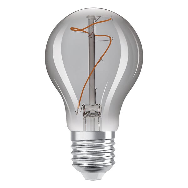 OSRAM - Edition 1906 Standard LED clair filament courbes SMOKE 3,4W E27 chaud - large