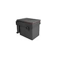 EMUCA - Bac de tri sélectif pour montage sur porte de meuble Recycle, 1 bac extractible de 15 litres, Plastique gris anthracite - vignette