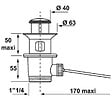 LEMAN - Jeu de 2 fers profilés N°351 pour porte-outils Ht.90 mm Leman - vignette
