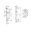 LEMAN - Jeu de 2 fers profilés NÂ°304 pour porte-outils Ht.90 mm Leman - vignette