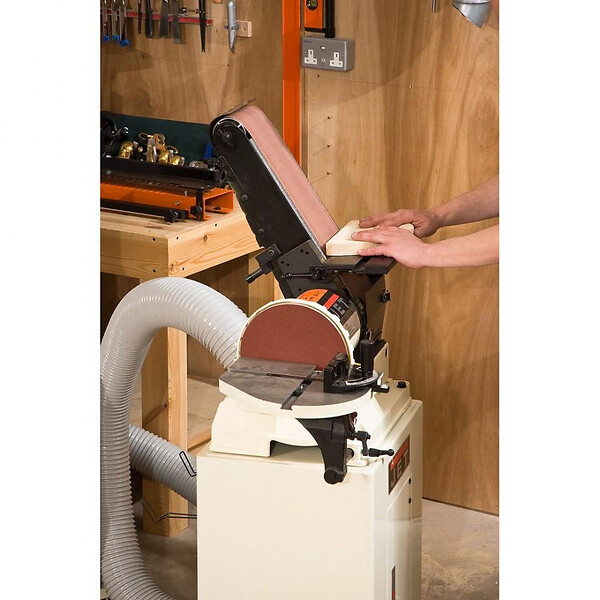 JET - Ponceuse combinée bande 150 x 1220 mm / disque 230 mm - 230 V - JET - JSG-96-M - large