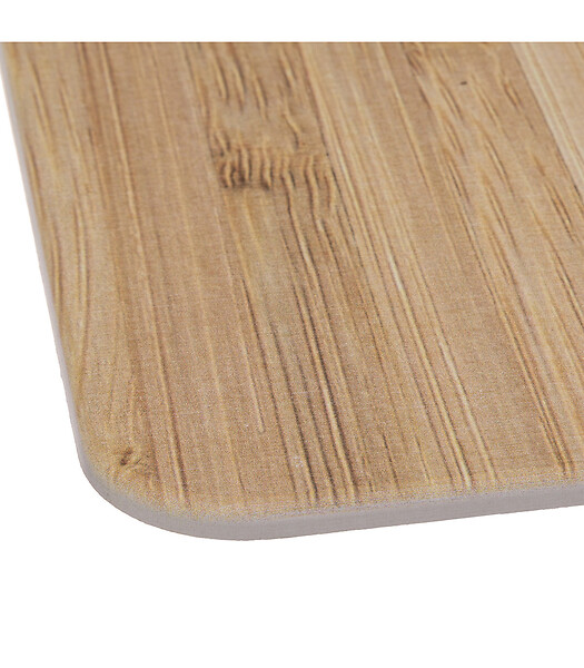 5 FIVE SIMPLY SMART - Tapis de salle de bain en Diatomite Bambou 39 x 60 cm - large