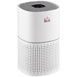 HOMCOM - Purificateur d'air 50 W 4 vitesses mode silencieux - filtre HEPA, charbon actif -  jusqu'à 24 m² - débit d'air pur 225 m³/h - timer - ABS blanc gris - vignette