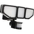 ARLUX - Projecteur Solaire Drift Arlux - Projecteur extérieur à détecteur de mouvement - 15W - Noir - vignette