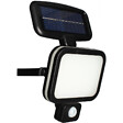 ARLUX - Projecteur Solaire Ekinox Arlux - Projecteur extérieur à détecteur de mouvement 8W - Noir - vignette
