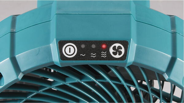 MAKITA - Ventilateur MAKITA CF100DZ hybride 3 vitesses - 10,8V/12V CXT Li-Ion (vendu sans batterie) - large