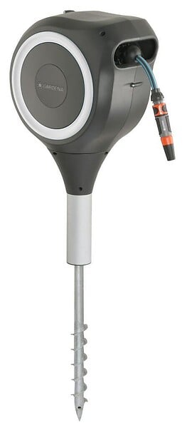 GARDENA - Dévidoir automatique sur pic RollUp S 15 m - large